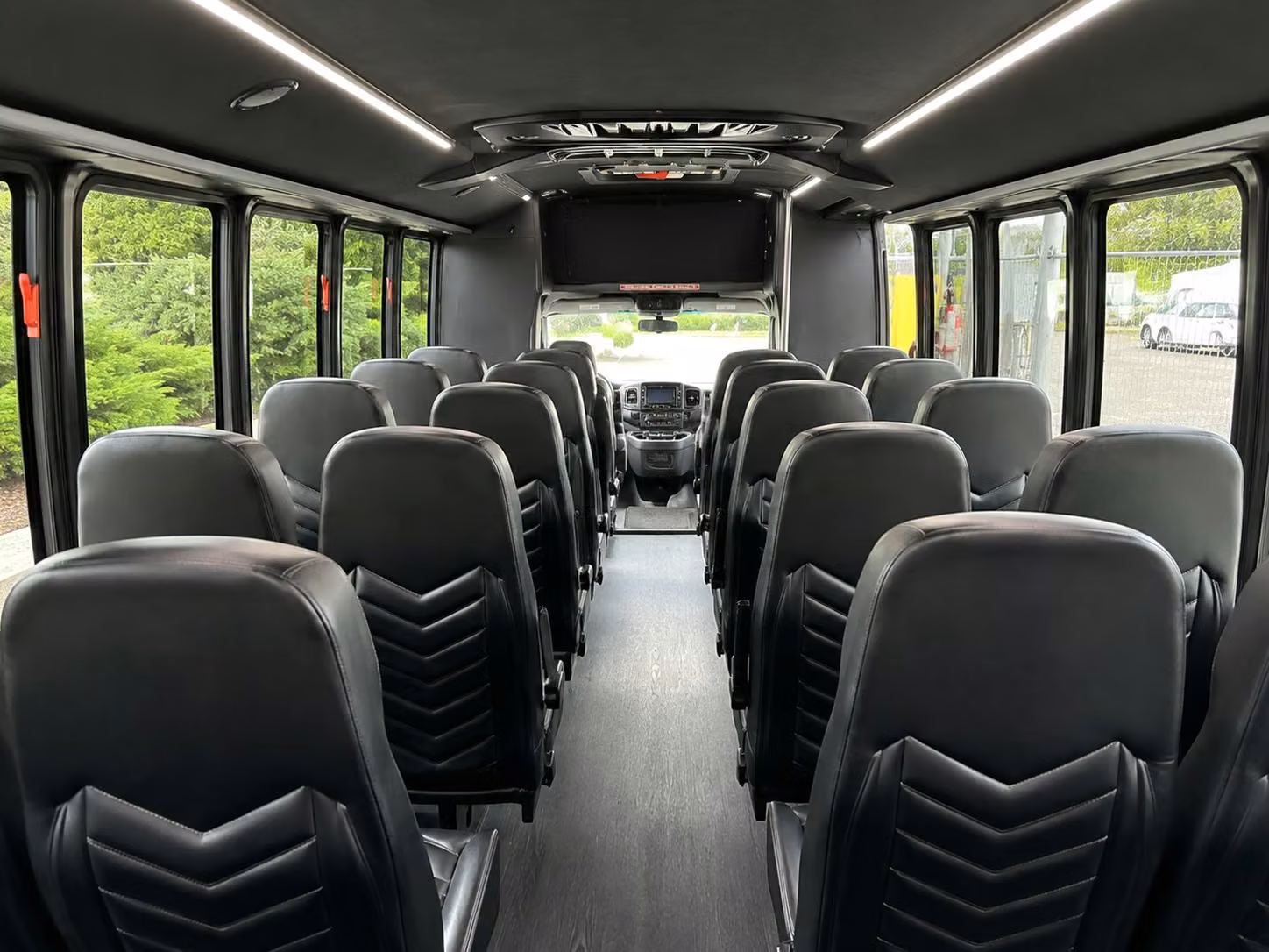 20 passenger minibus inside