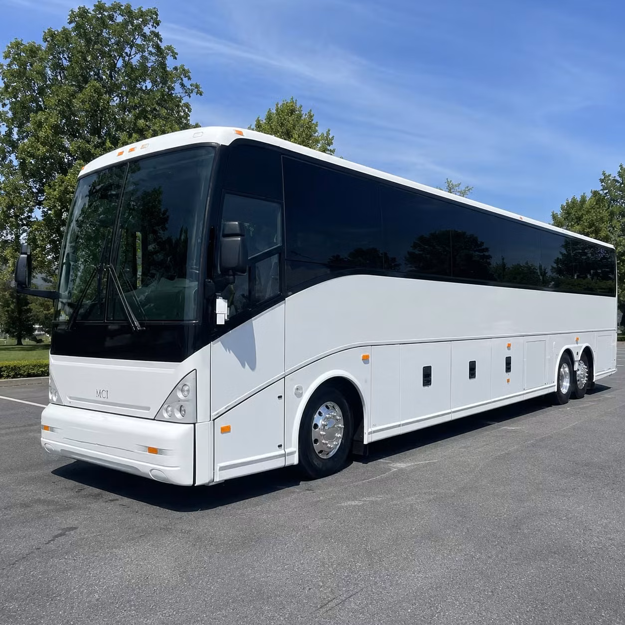 56 passenger charter bus