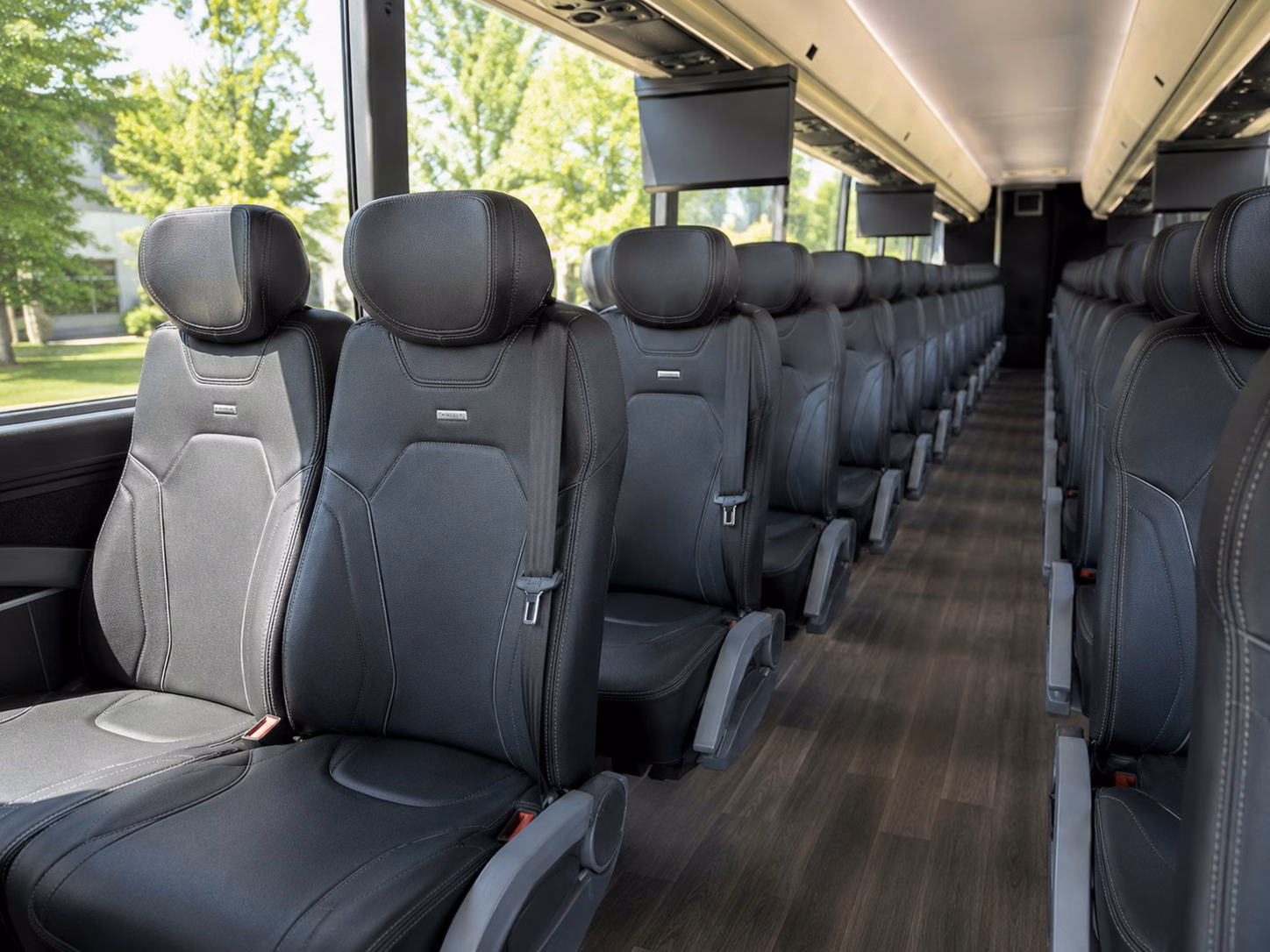 carlsbad charter bus interior