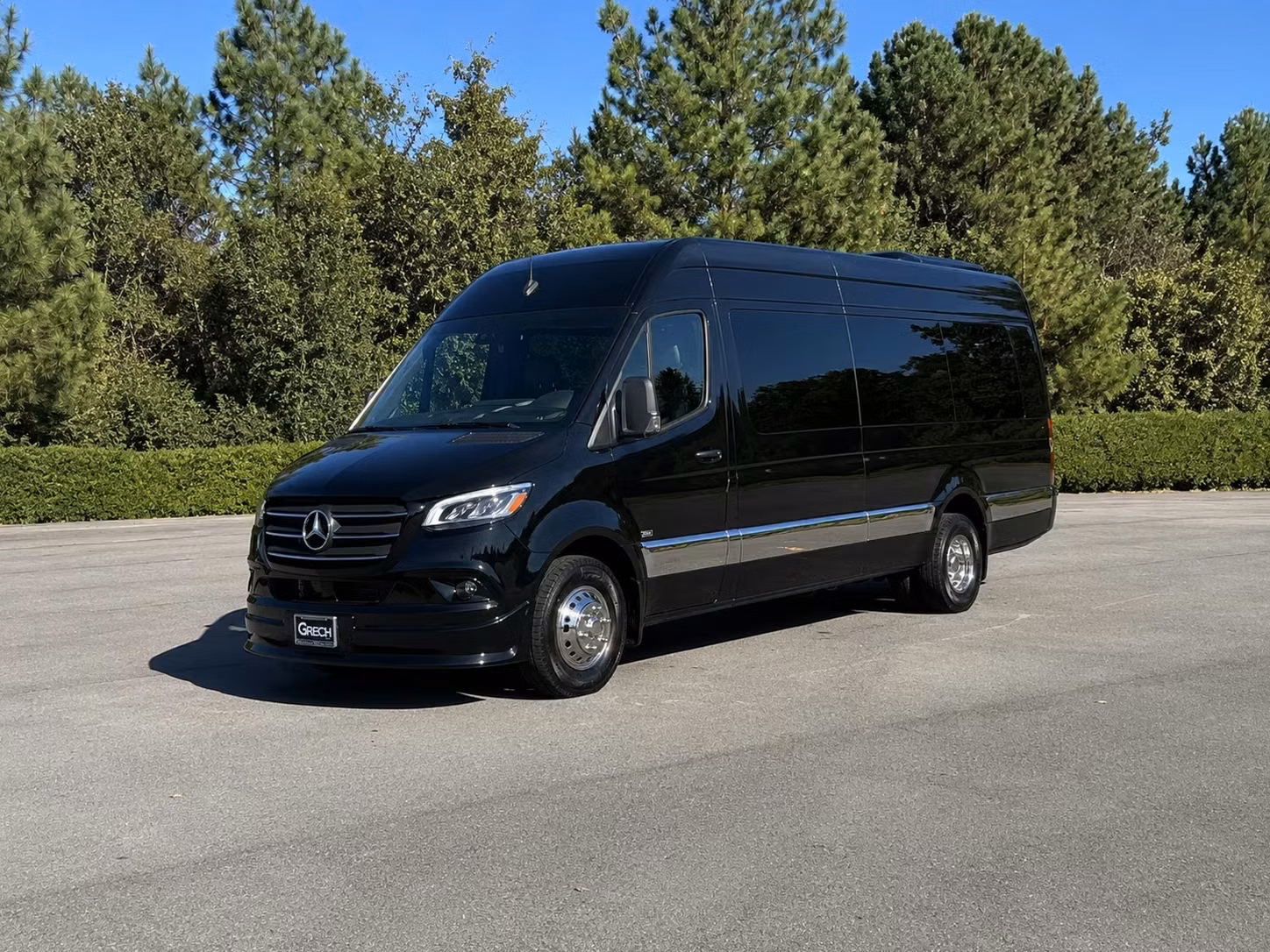 carlsbad sprinter van rental with driver