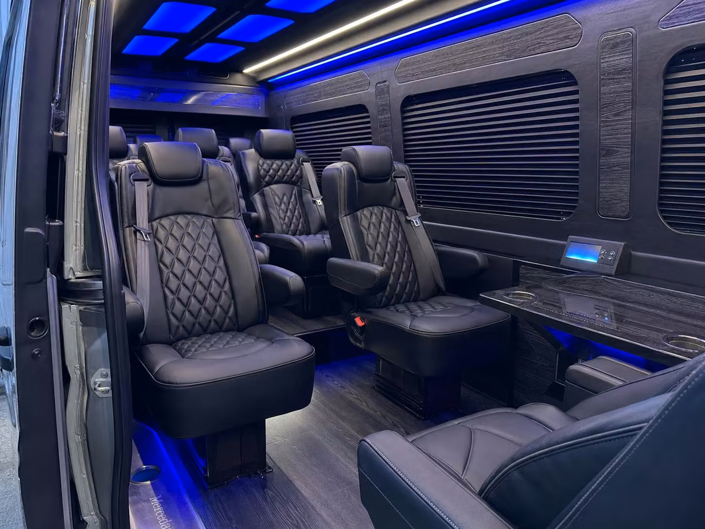 sprinter van transportation for groups and events across carlsbad