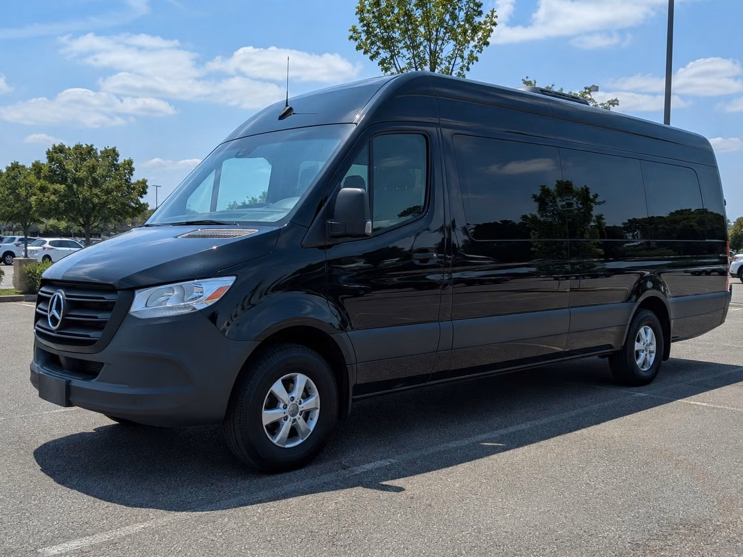sprinter van with driver